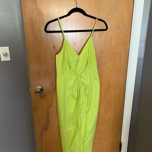 Neon yellow/green dress